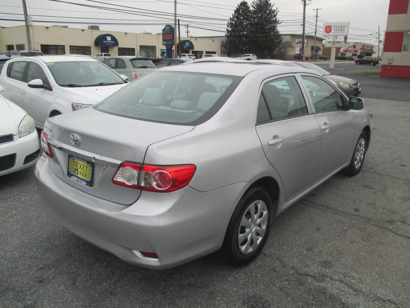 2012 SILVER Toyota Corolla S 5-Speed MT (2T1BU4EEXCC) with an 1.8L L4 DOHC 16V engine, 5-Speed Manual transmission, located at 1254 Manheim Pike, Lancaster, PA, 17601, (717) 393-9133, 40.062870, -76.323273 - Photo#3